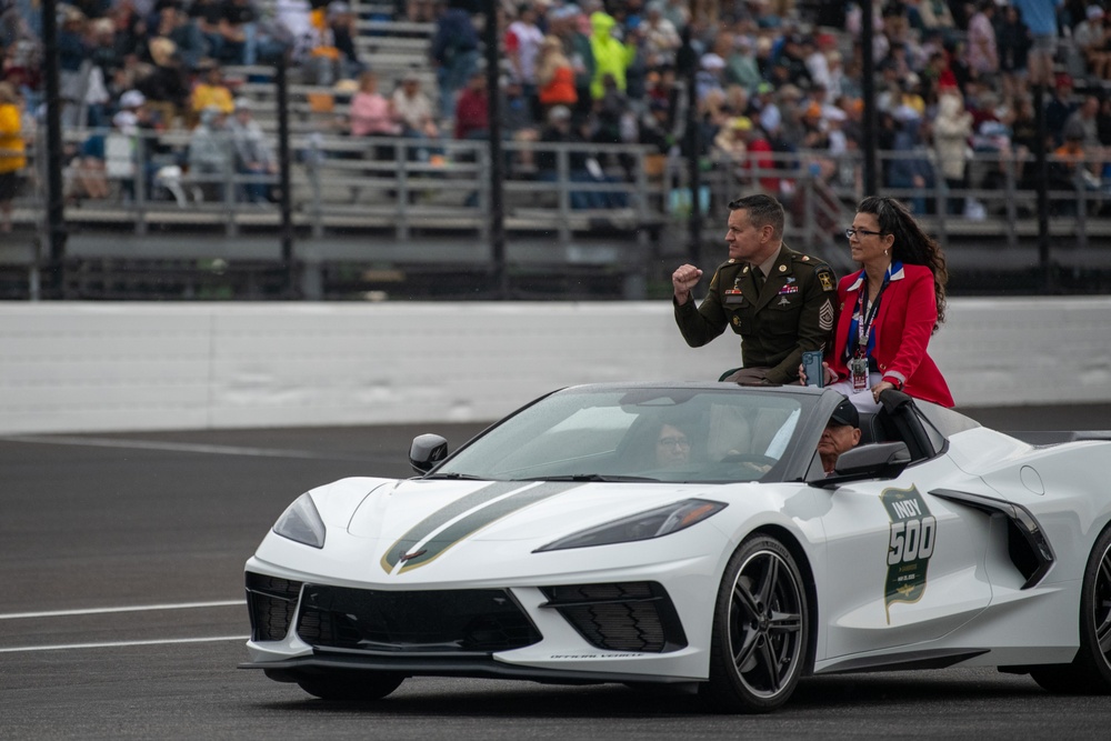 Indiana service members support 2025 Indianapolis 500