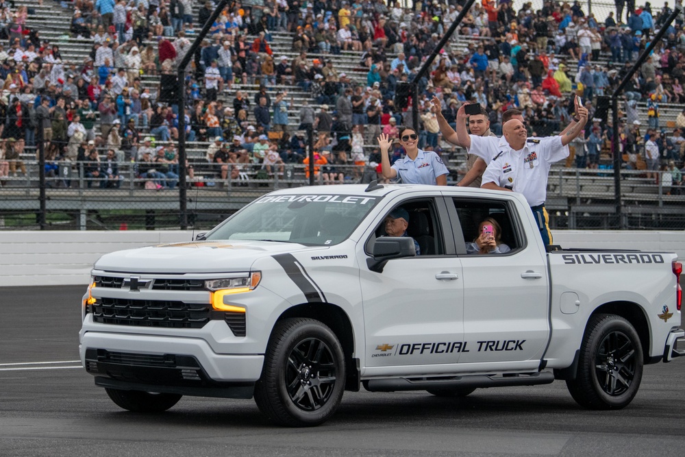 Indiana service members support 2025 Indianapolis 500