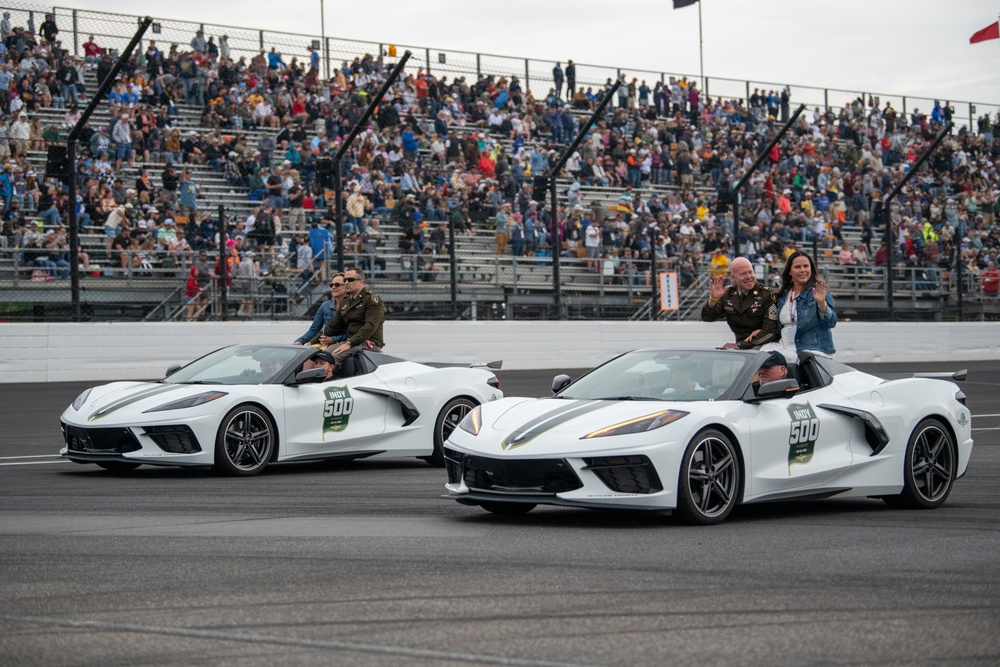 Indiana service members support 2025 Indianapolis 500