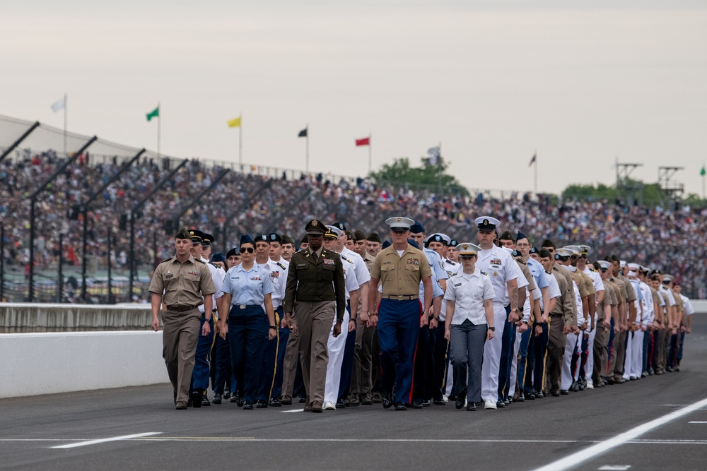Indiana service members support 2025 Indianapolis 500
