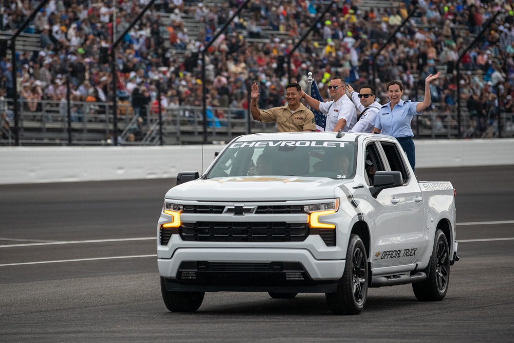 Indiana service members support 2025 Indianapolis 500