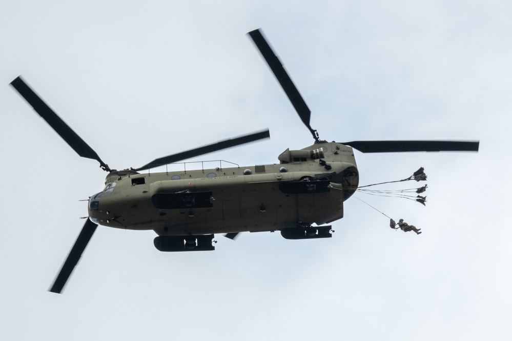 For the Fallen 77: U.S. Army conducts jumps in honor of fellow paratroopers