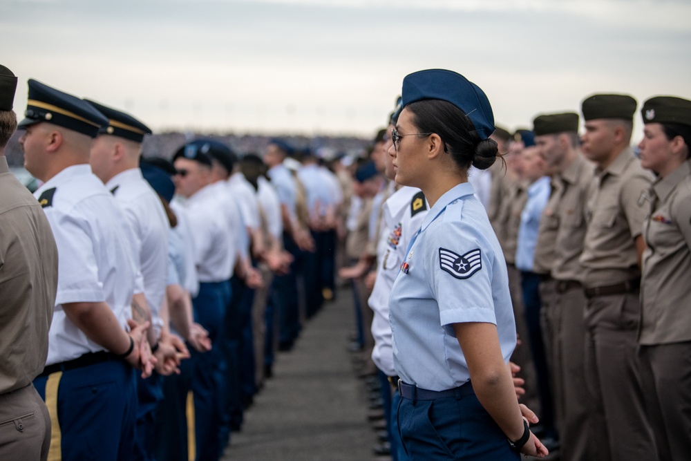 Indiana service members support 2025 Indianapolis 500