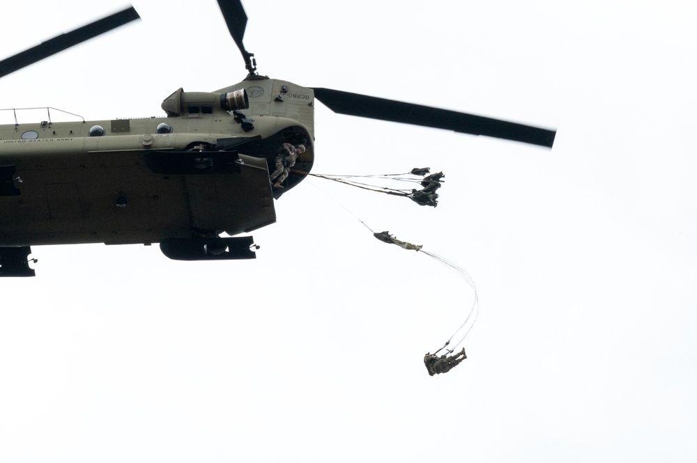 For the Fallen 77: U.S. Army conducts jumps in honor of fellow paratroopers