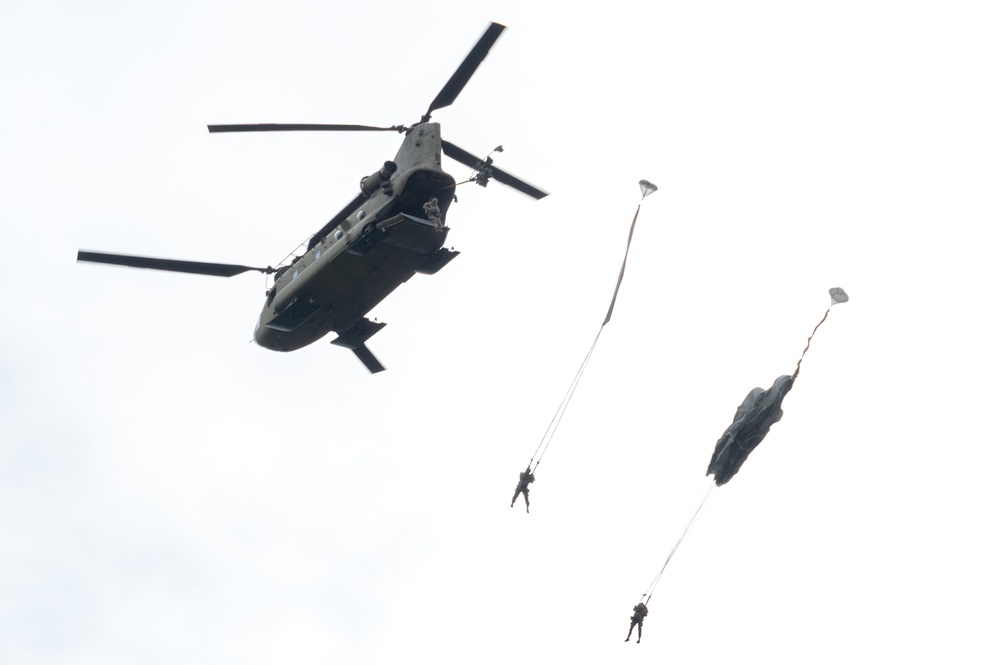 For the Fallen 77: U.S. Army conducts jumps in honor of fellow paratroopers