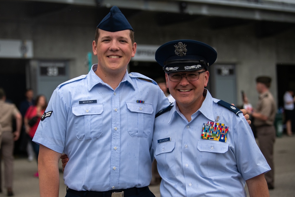 Indiana service members support 2025 Indianapolis 500