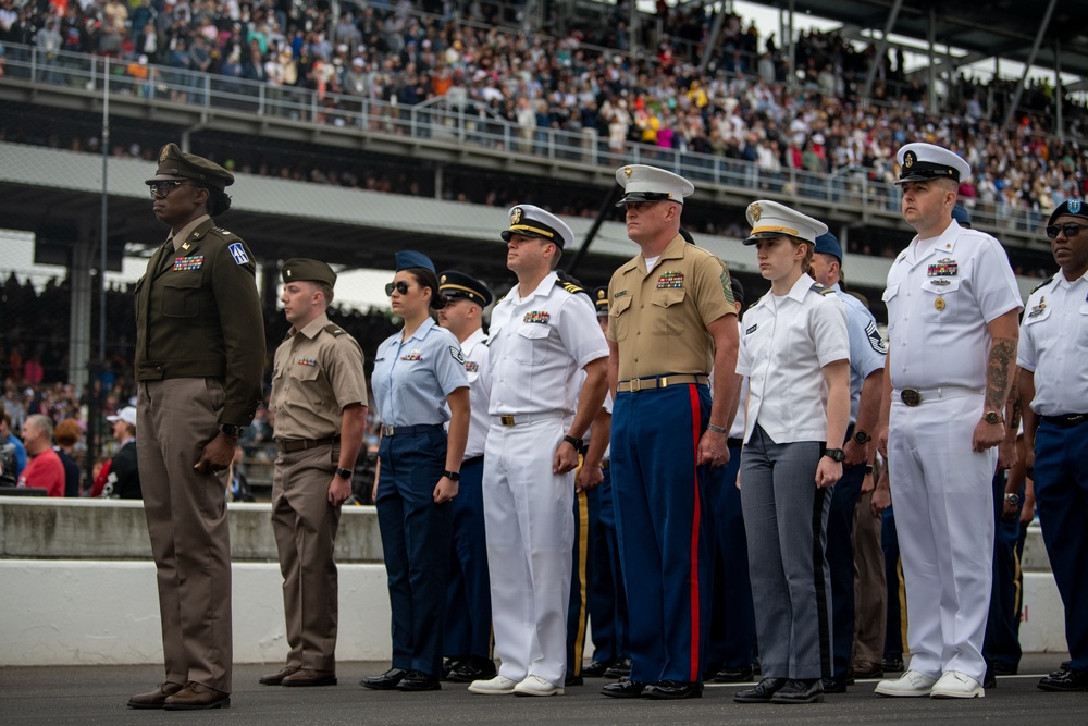 Indiana service members support 2025 Indianapolis 500