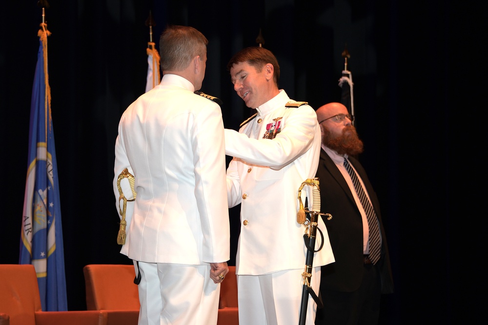 Capt. Robert Betts Assumes Command of NAWCTSD, Capt. Jerin “Tim” James Retires
