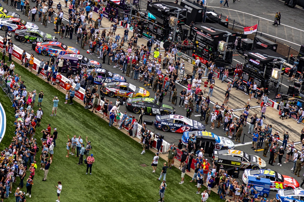 Lined up Coca-Cola 600