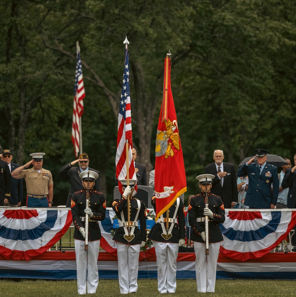 Memorial Day Wreath Laying Ceremony at National Memorial Cemetery at Quantico