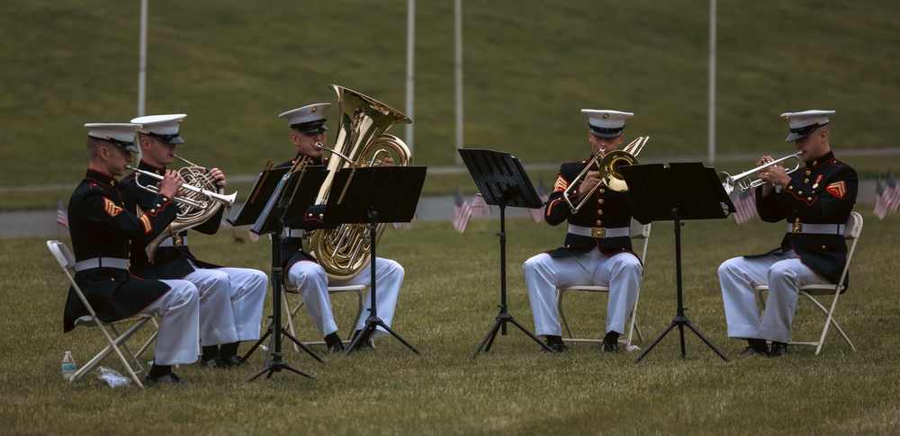 Memorial Day Wreath Laying Ceremony at National Memorial Cemetery at Quantico
