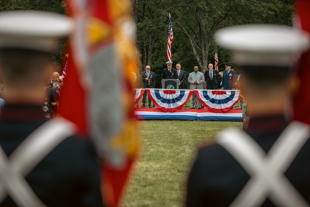Memorial Day Wreath Laying Ceremony at National Memorial Cemetery at Quantico