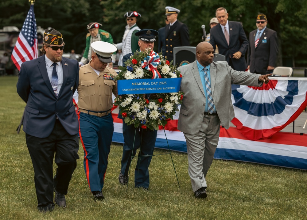 Memorial Day Wreath Laying Ceremony at National Memorial Cemetery at Quantico