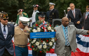 Memorial Day Wreath Laying Ceremony at National Memorial Cemetery at Quantico