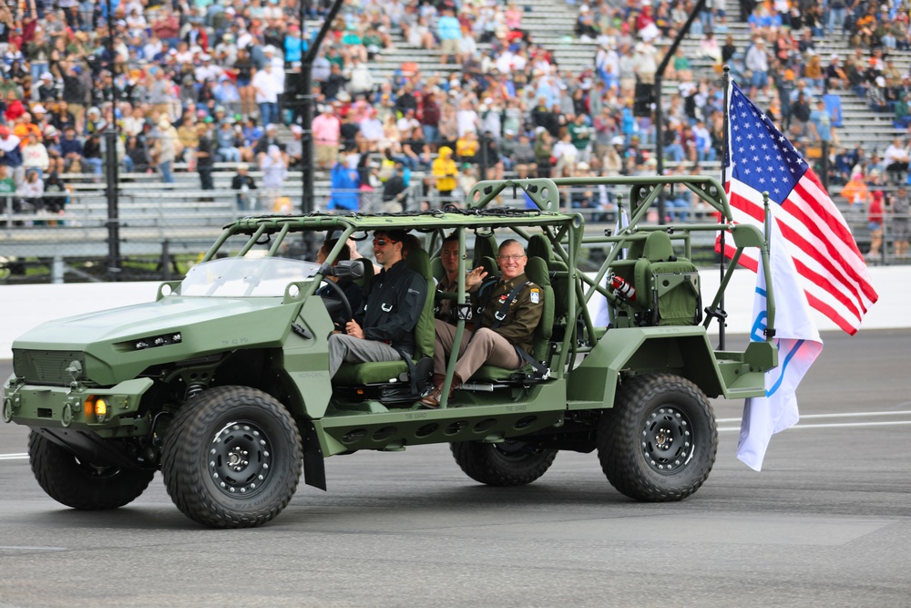 Indiana Guardsmen participate in Indy 500 ceremonies