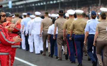 Indiana Guardsmen participate in Indy 500 ceremonies