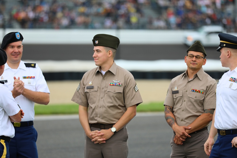 Indiana Guardsmen participate in Indy 500 ceremonies