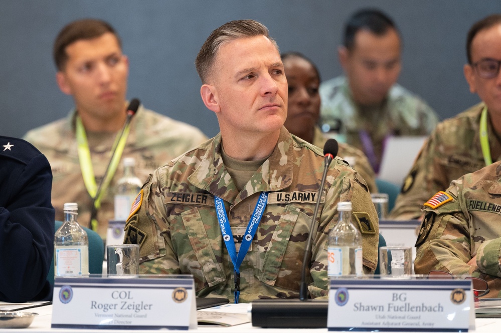National Guard Leaders discuss State Partnership Program at African Chiefs of Defense Conference 2025