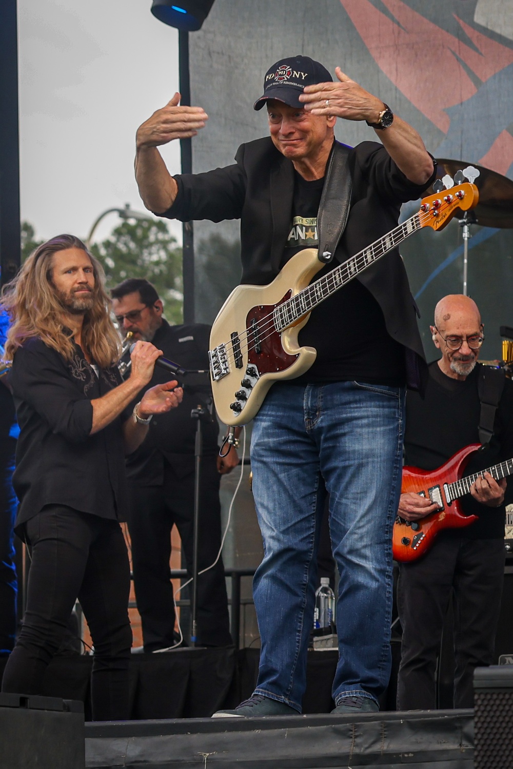 Lt. Dan Band Performs on Marine Corps Base Quantico