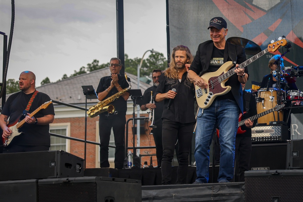 Lt. Dan Band Performs on Marine Corps Base Quantico