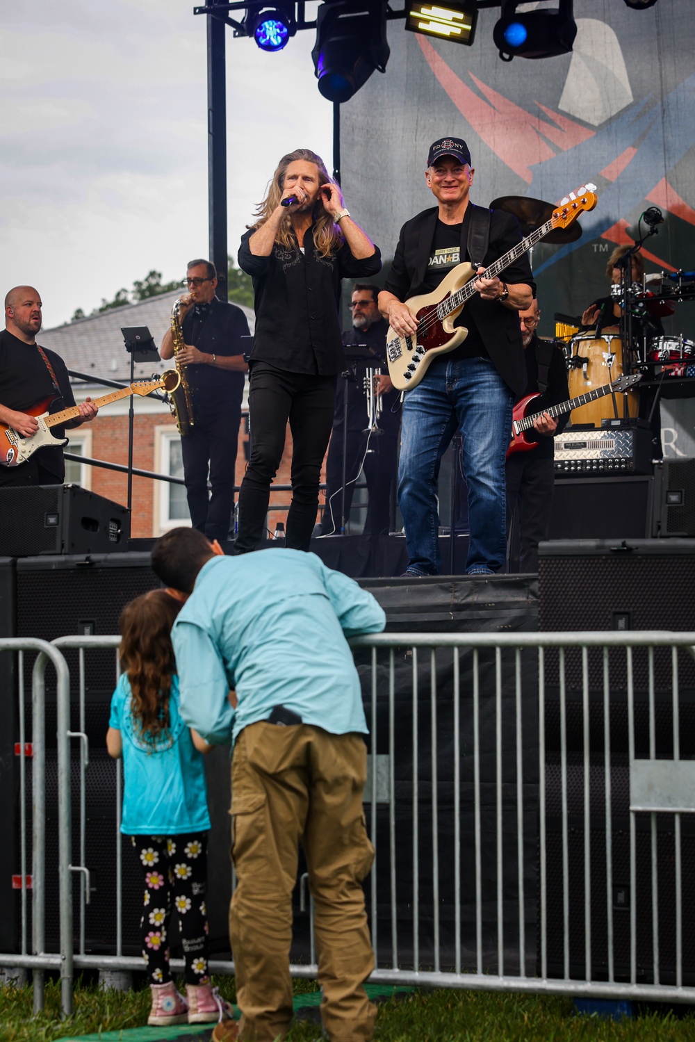 Lt. Dan Band Performs on Marine Corps Base Quantico