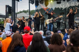 Lt. Dan Band Performs on Marine Corps Base Quantico