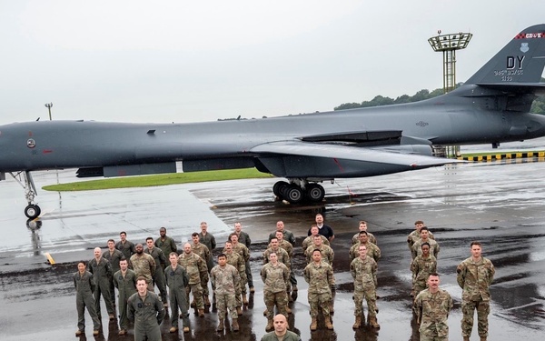 Making history and logging hours: B-1B pilot reaches 5,000 flying hours