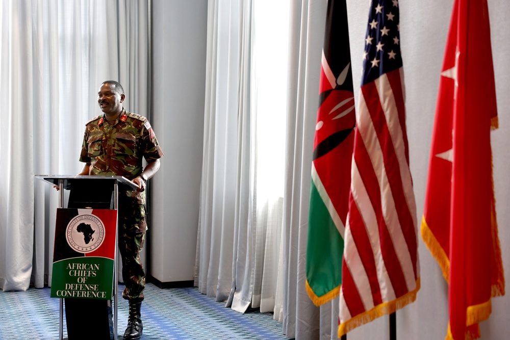 Gen. Michael Langley celebrates Kenyan Military Soldiers accepted into U.S. Military Academies at the African Chiefs of Defense Conference 2025