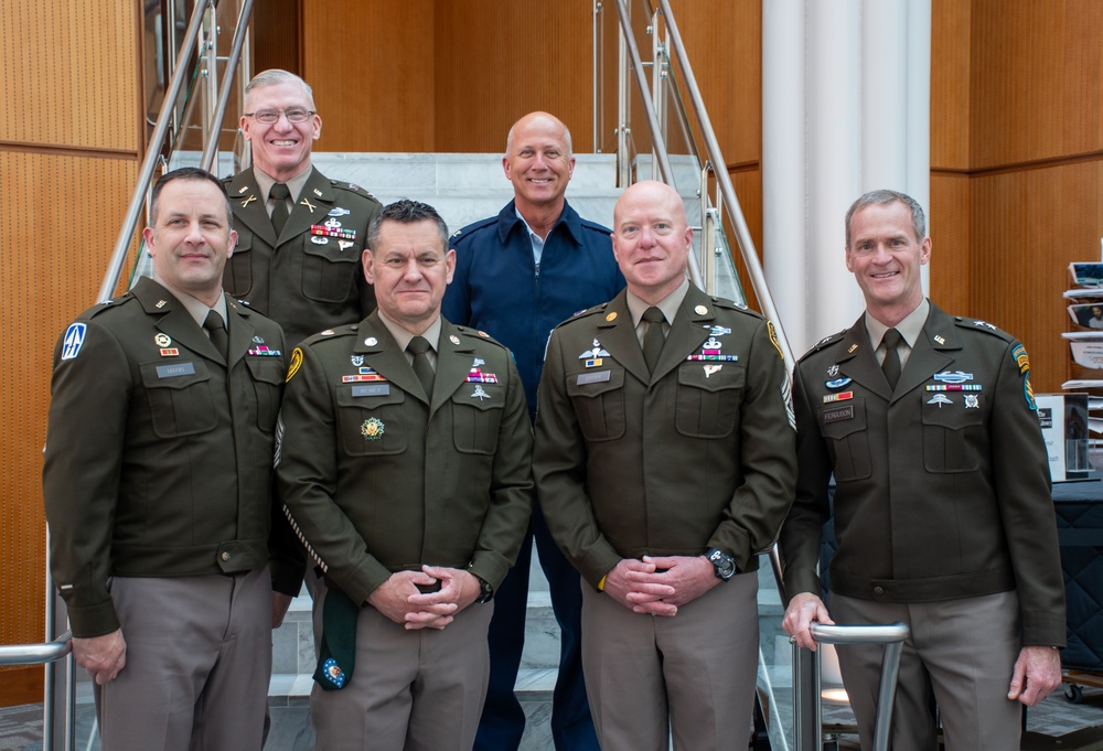 SMA, Indiana National Guard Command Staff participate in 500 Festival Parade breakfast and parade