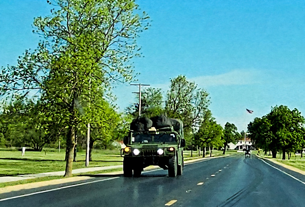 May 2025 training operations at Fort McCoy