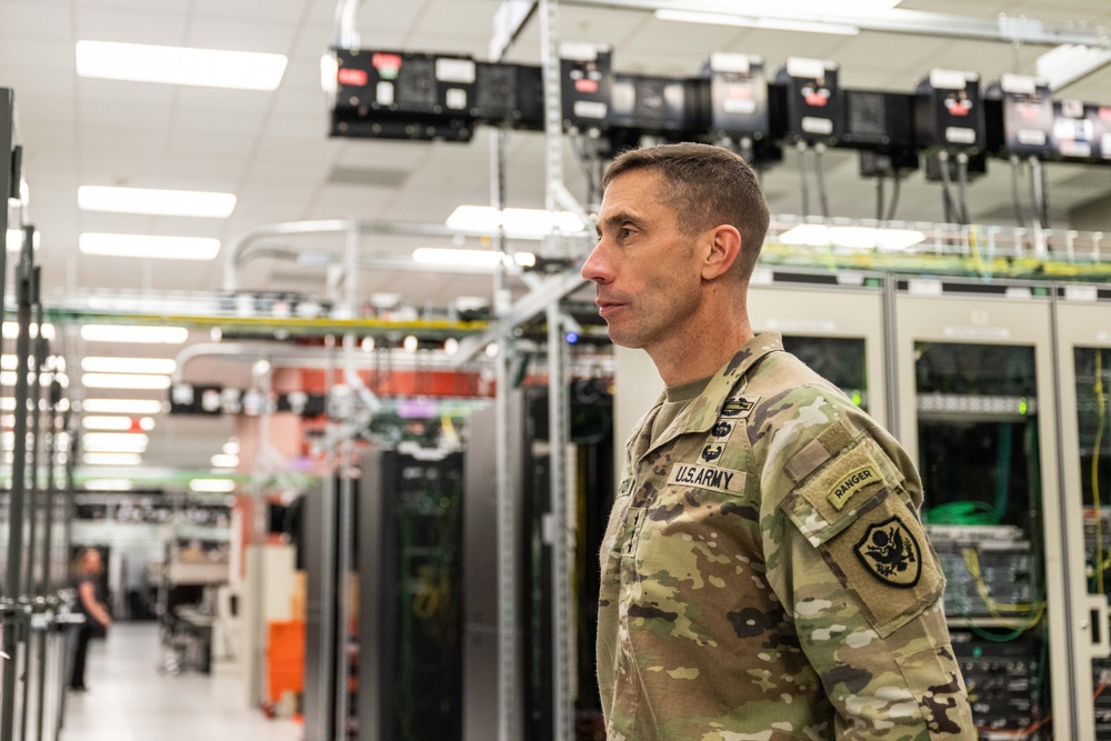 Director Stanton at DISA Lab
