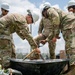 3rd ID 92nd Engineer Battalion Prepare Site for New Rocky the Bulldog Statue