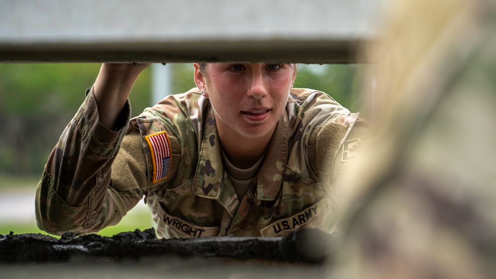 3rd ID 92nd Engineer Battalion Prepare Site for New Rocky the Bulldog Statue