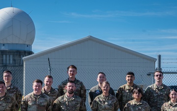 12 Active Duty Airmen from Robins AFB Trained at the 103rd Air Control Squadron