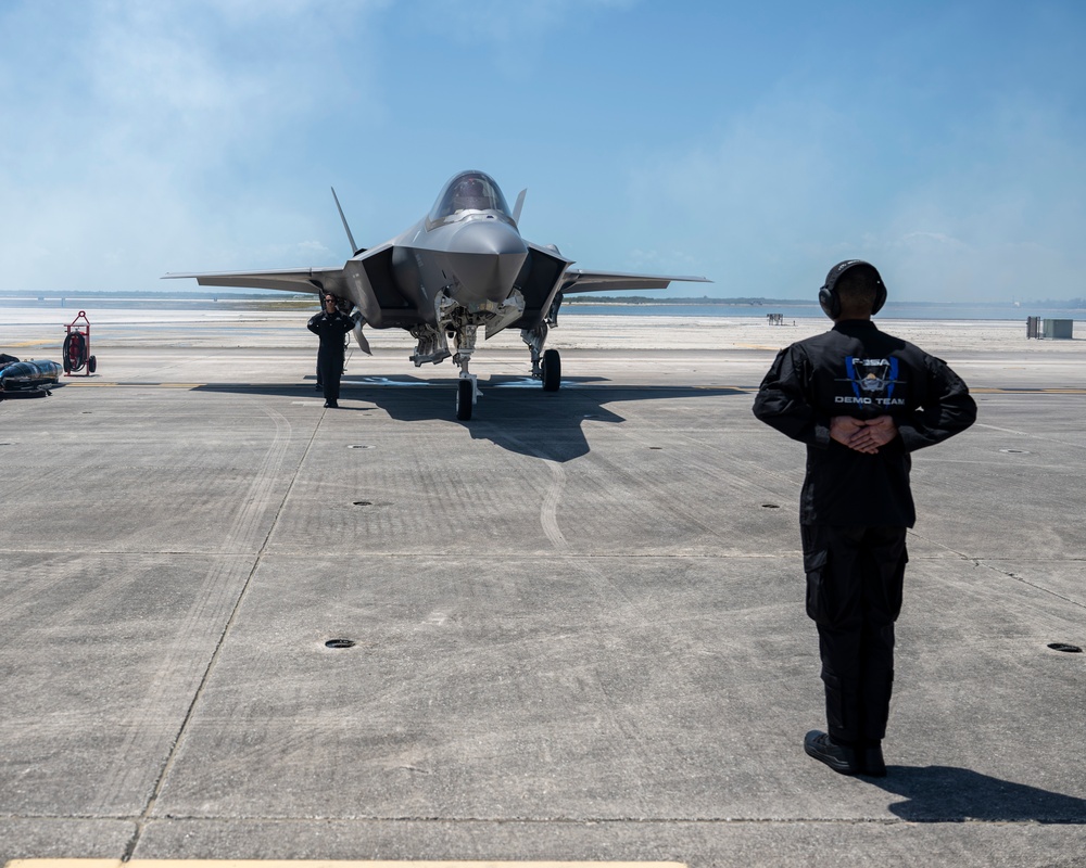 F-35A Demonstration Team at Key West