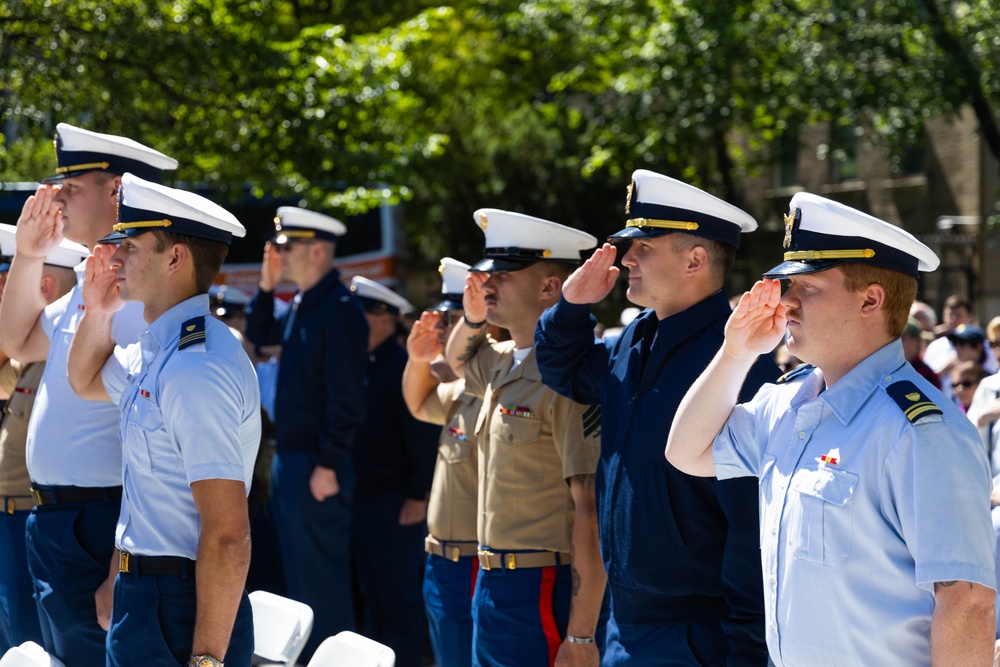 Fleet Week New York 2025: Memorial Day Ceremony at the Soldiers and Sailors Monument