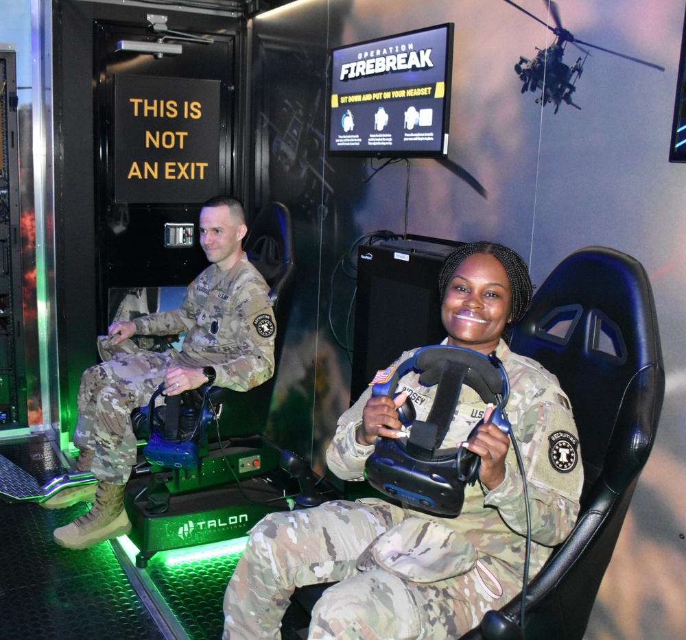 Operation Firebreak Simulation at Armed Forces Weekend
