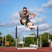 2nd Lt. Braeden Holcombe trains for Olympic Decathlon