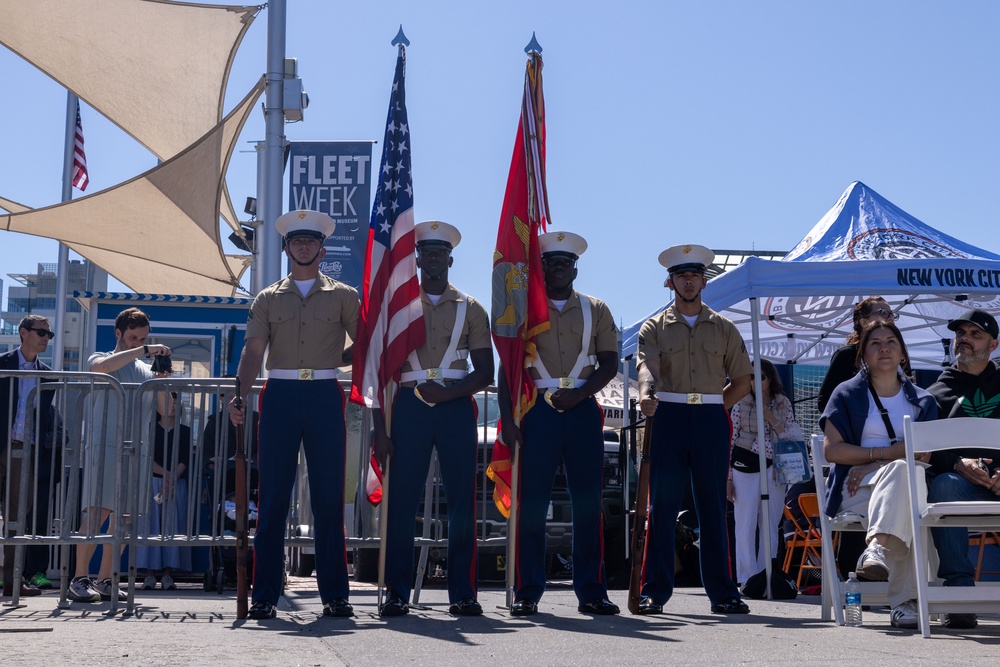 Fleet Week New York 2025: Memorial Day Ceremony at the Intrepid Museum