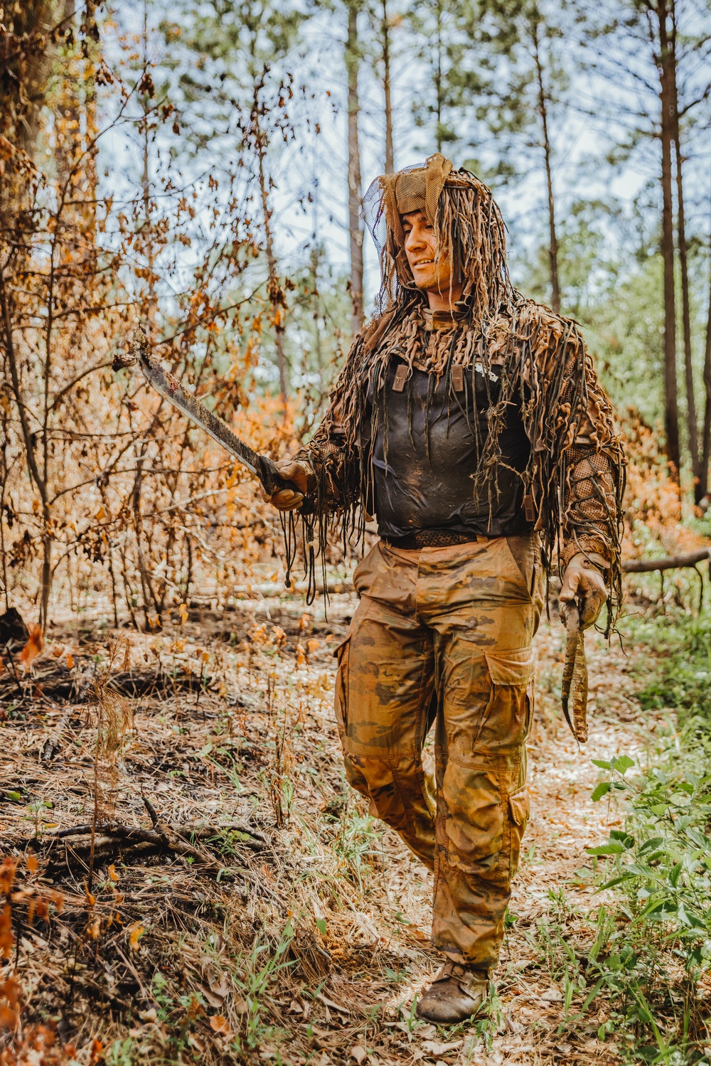 Sniper Course Ghillie Wash