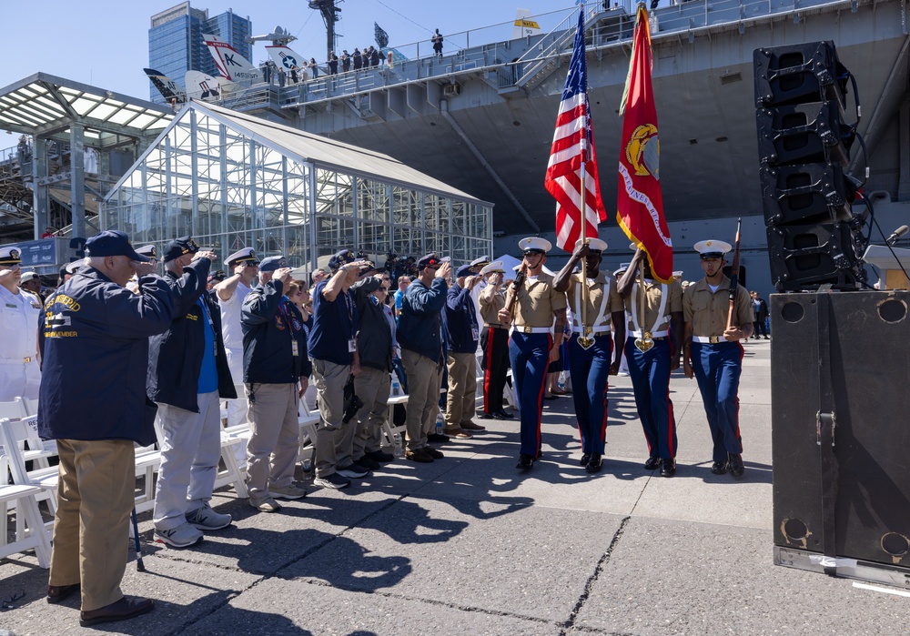 Fleet Week New York 2025: Memorial Day Ceremony at the Intrepid Museum