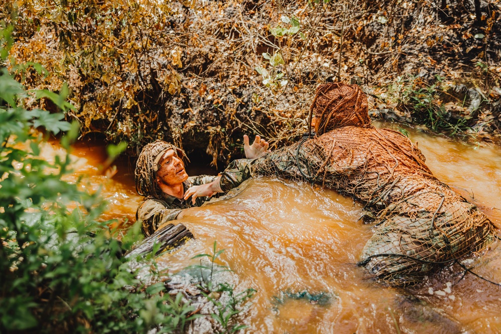 Sniper Course Ghillie Wash