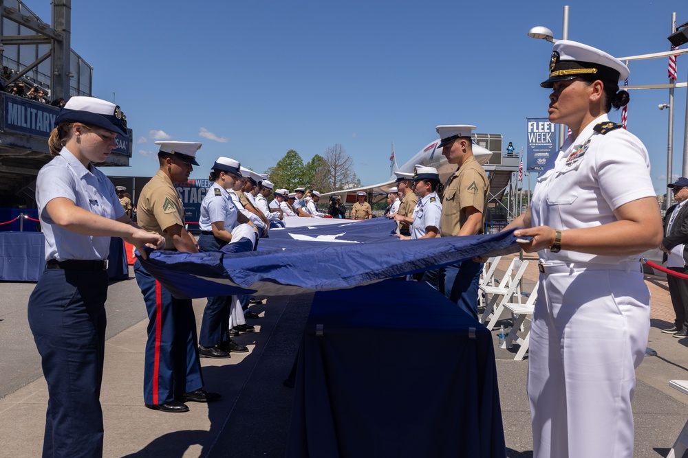 Fleet Week New York 2025: Memorial Day Ceremony at the Intrepid Museum