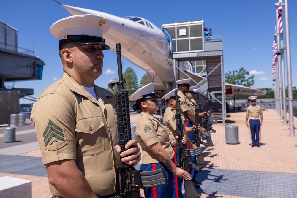 Fleet Week New York 2025: Memorial Day Ceremony at the Intrepid Museum