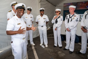AFN Naples Radio News-  USS Iowa Commissioning And USAG Rheinland Pfalz's Gold Star Spouse's Recognition