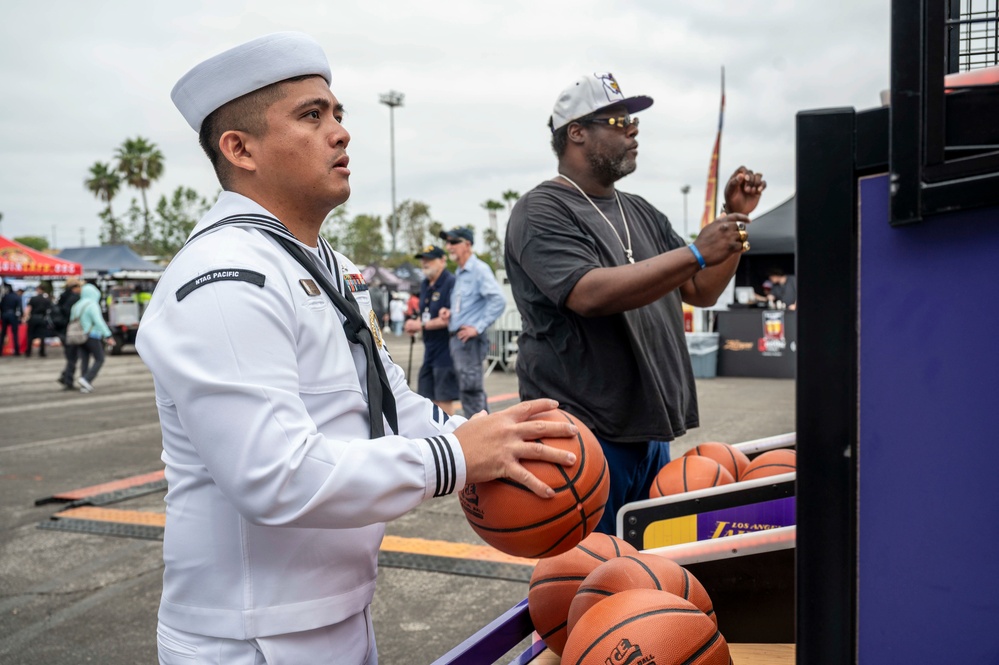 Recruiters arrive at Fleet Week L.A.