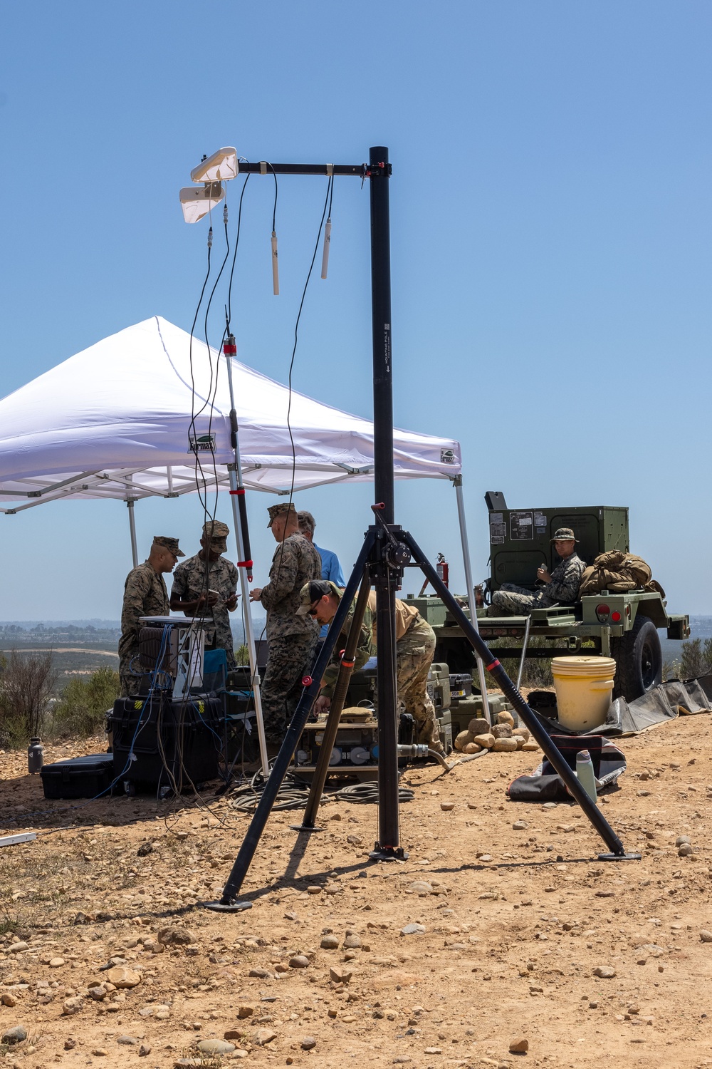 MWCS-38 tests 5G connectivity during Exercise Wild Bell