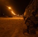 U.S. Soldier conducts night patrols along southern border