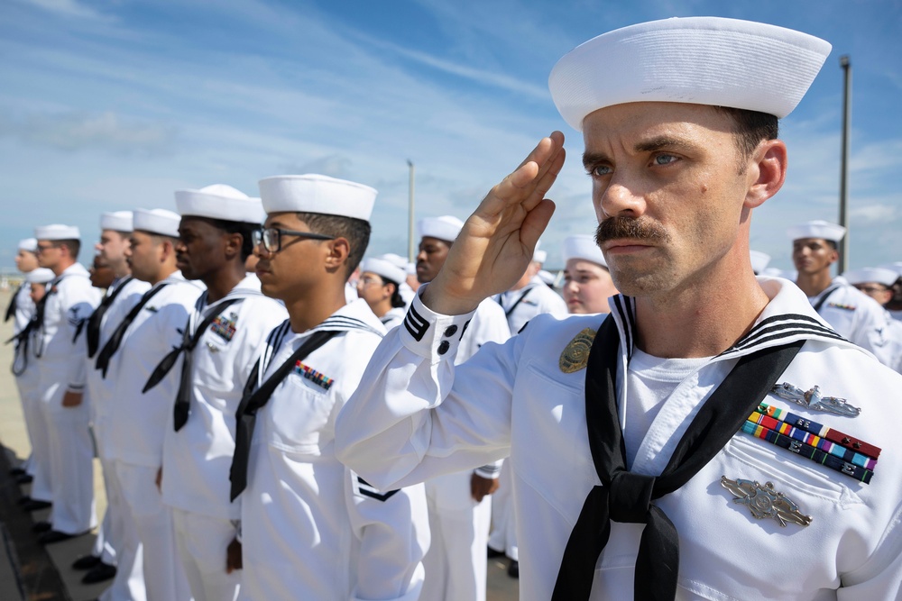 USS Delbert D. Black (DDG 119) Change of Command