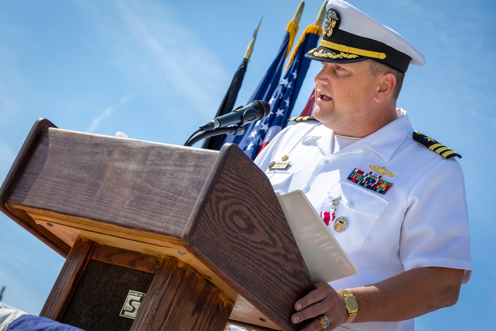 USS Delbert D. Black (DDG 119) Change of Command